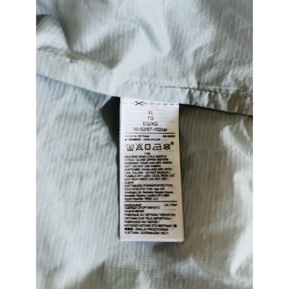 Gap Fit Photoflash Firefly Reflective Windbreaker Safety Jacket NEW SZ XL Silver - Picture 11 of 14